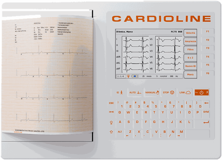 Электрокардиограф Cardioline ECG200+