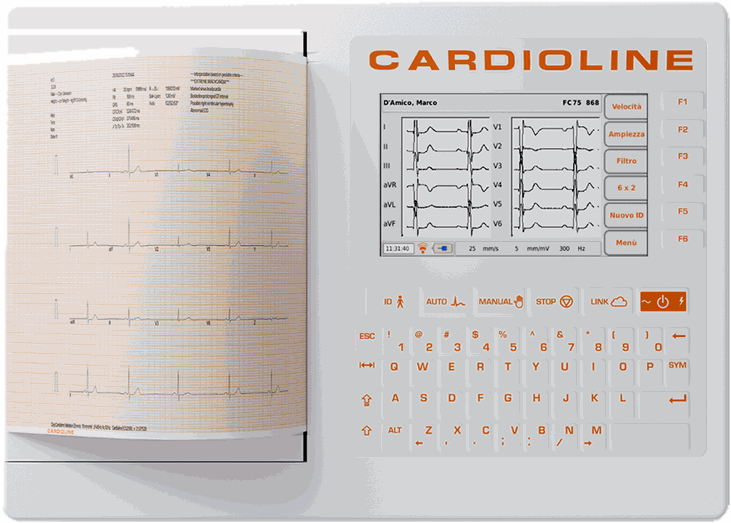 Электрокардиограф Cardioline ECG200S