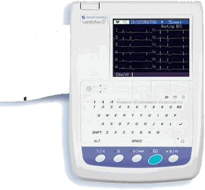 Электрокардиограф Nihon Kohden Cardiofax ECG-1250