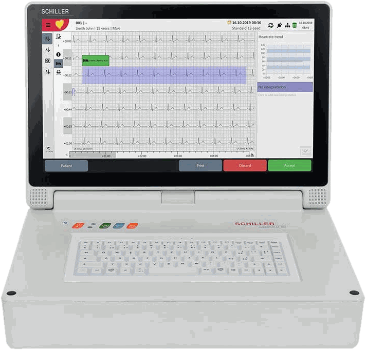 Электрокардиограф Schiller CARDIOVIT AT-180