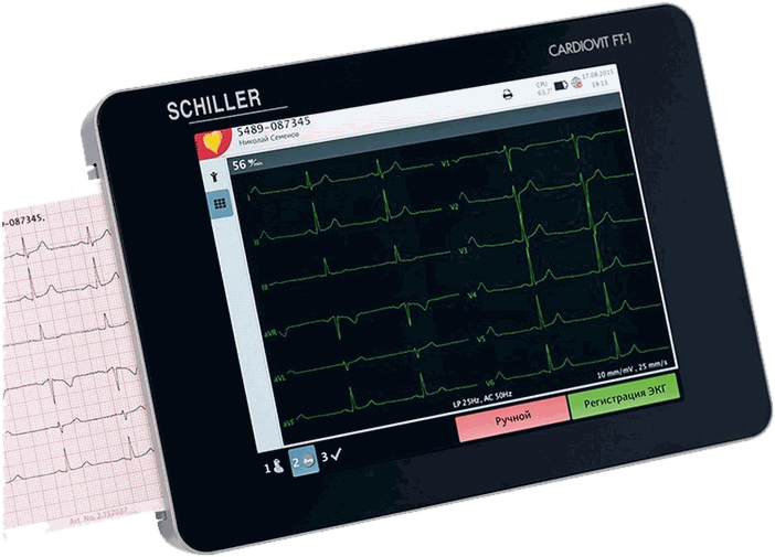 Электрокардиограф Schiller CARDIOVIT FT-1